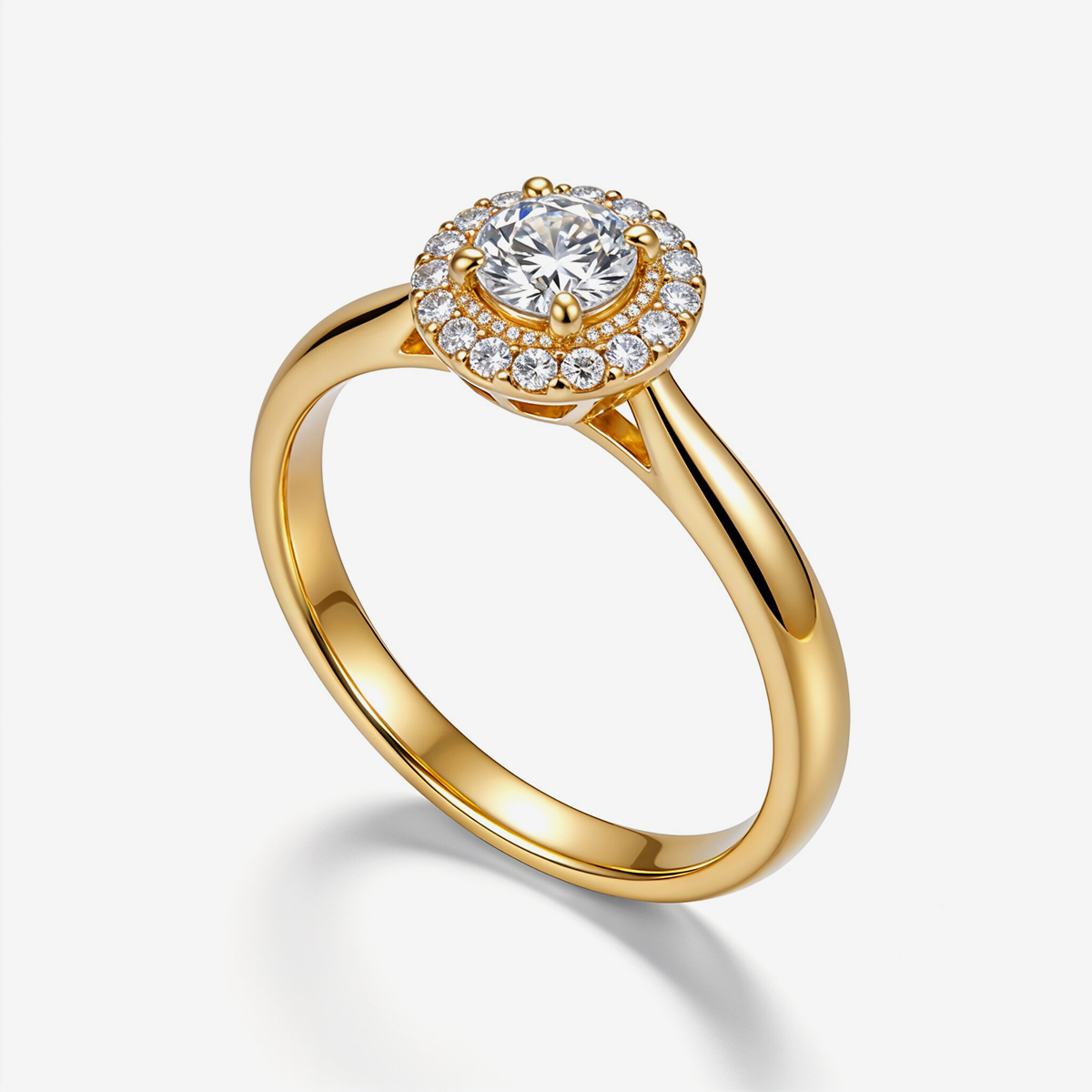 Bridal Gold Earrings